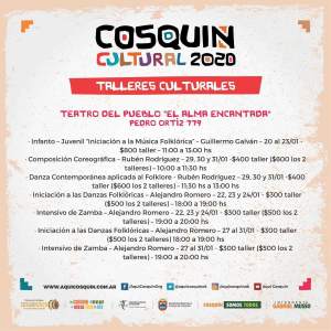 Cosquin lezioni 5